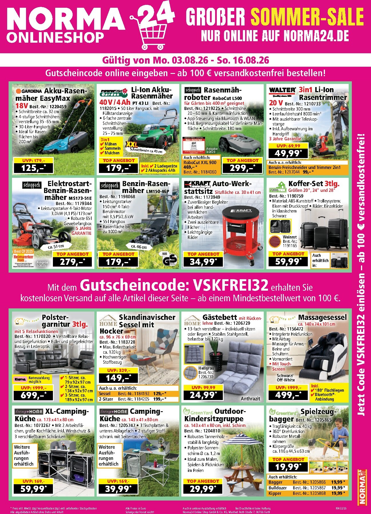 norma - Norma Prospekt nächste Woche – von Montag 10.08.2026 bis Samstag 15.08.2026 - page: 21