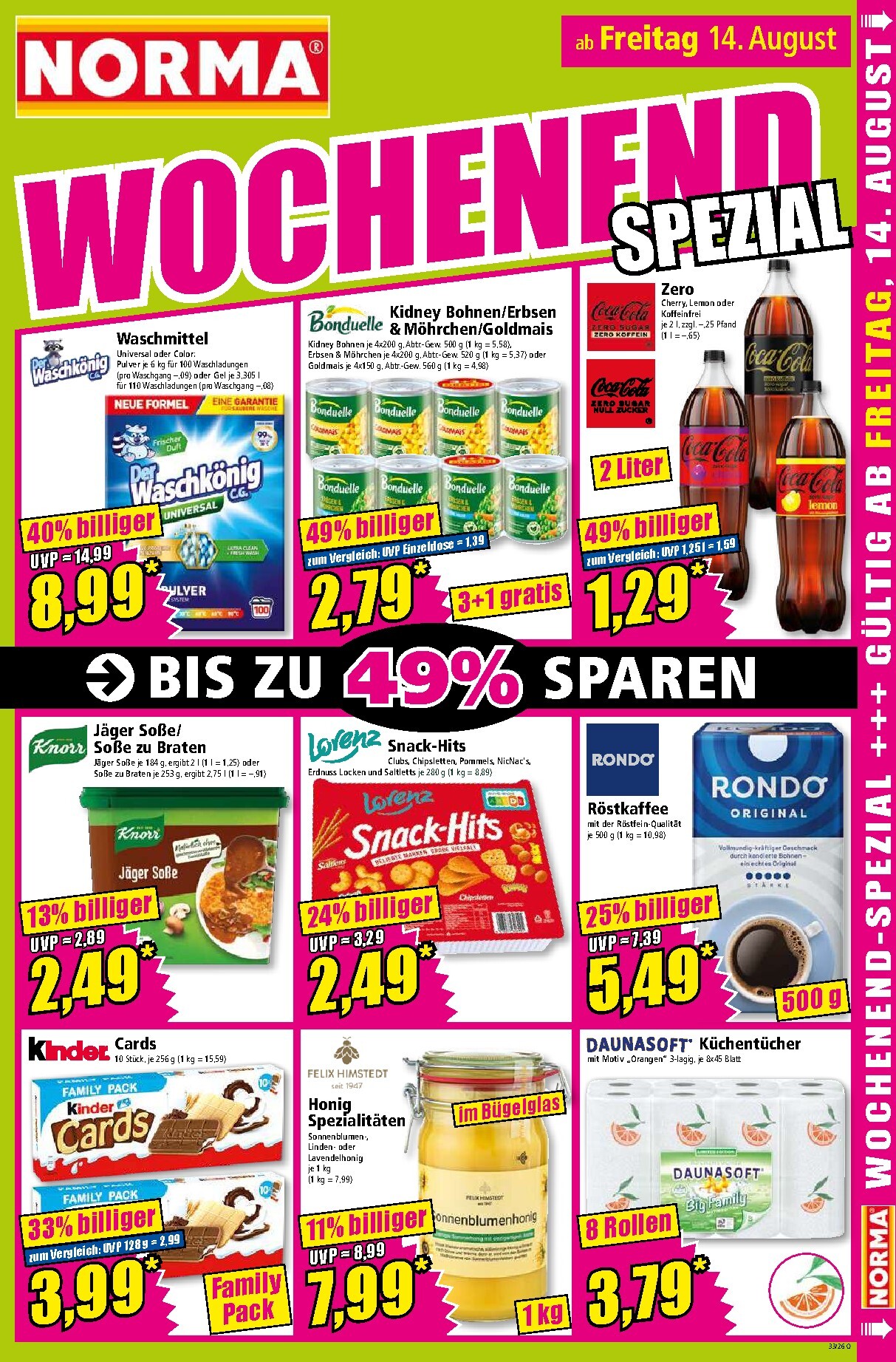norma - Norma Prospekt nächste Woche – von Montag 10.08.2026 bis Samstag 15.08.2026 - page: 16