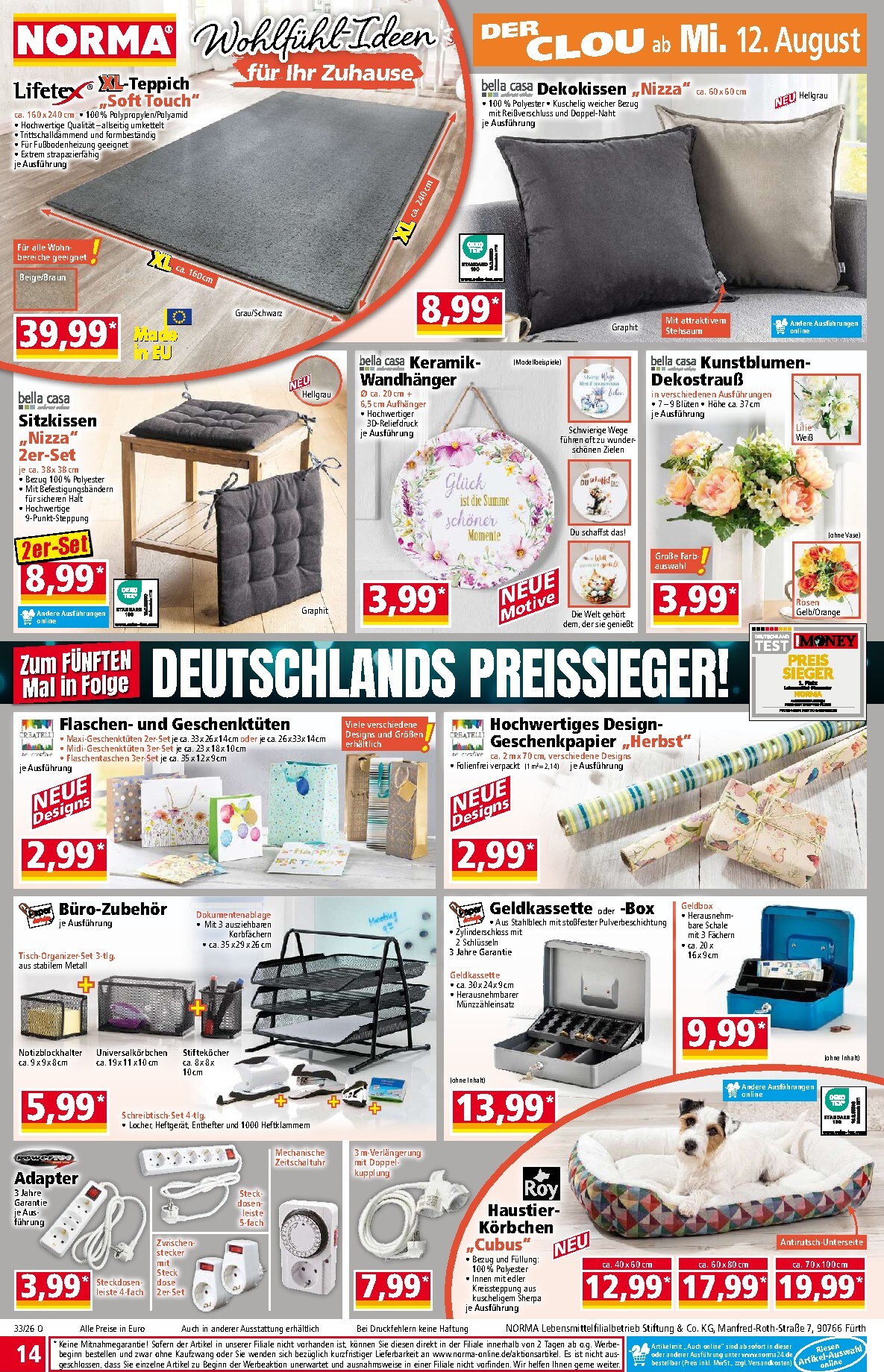 norma - Norma Prospekt nächste Woche – von Montag 10.08.2026 bis Samstag 15.08.2026 - page: 15