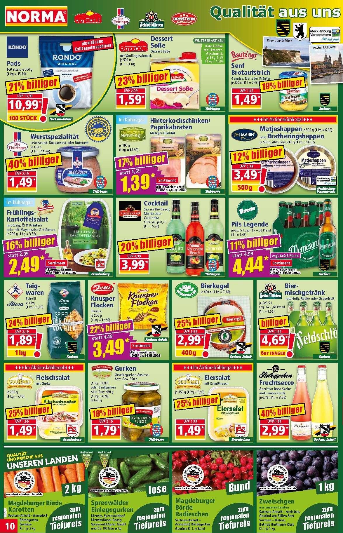 norma - Norma Prospekt nächste Woche – von Montag 10.08.2026 bis Samstag 15.08.2026 - page: 11
