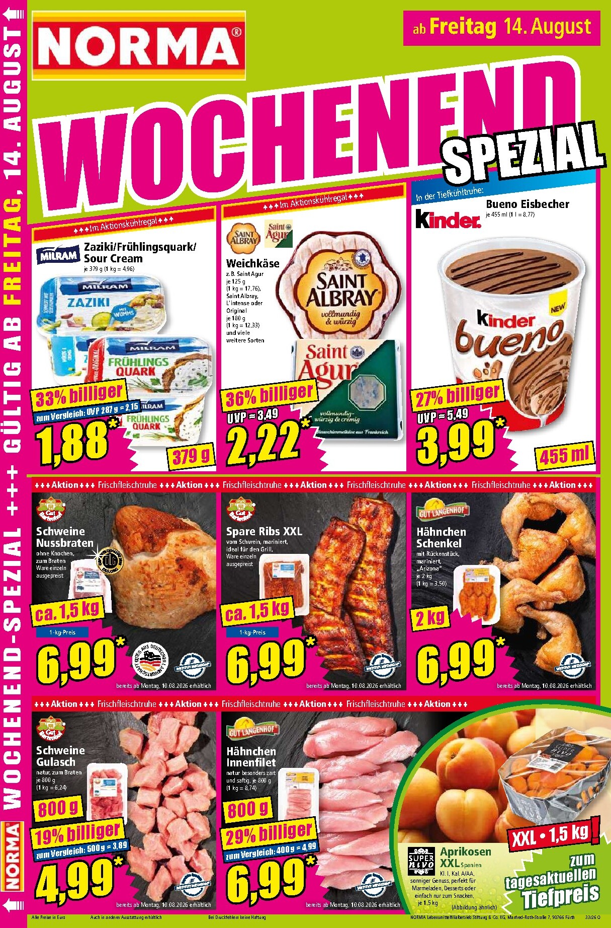 norma - Norma Prospekt nächste Woche – von Montag 10.08.2026 bis Samstag 15.08.2026 - page: 17