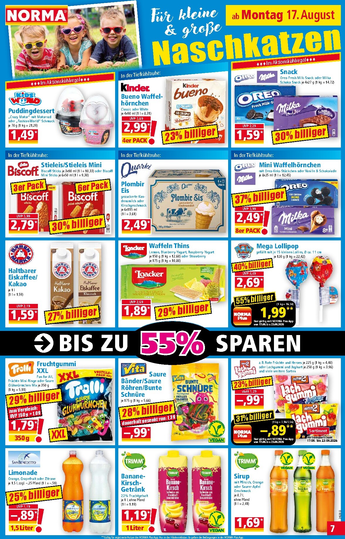norma - Norma Prospekt nächste Woche – von Montag 17.08.2026 bis Samstag 22.08.2026 - page: 7