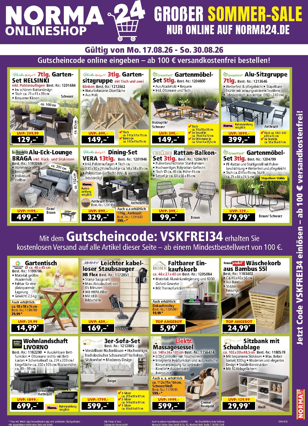norma - Norma Prospekt nächste Woche – von Montag 17.08.2026 bis Samstag 22.08.2026 - page: 20