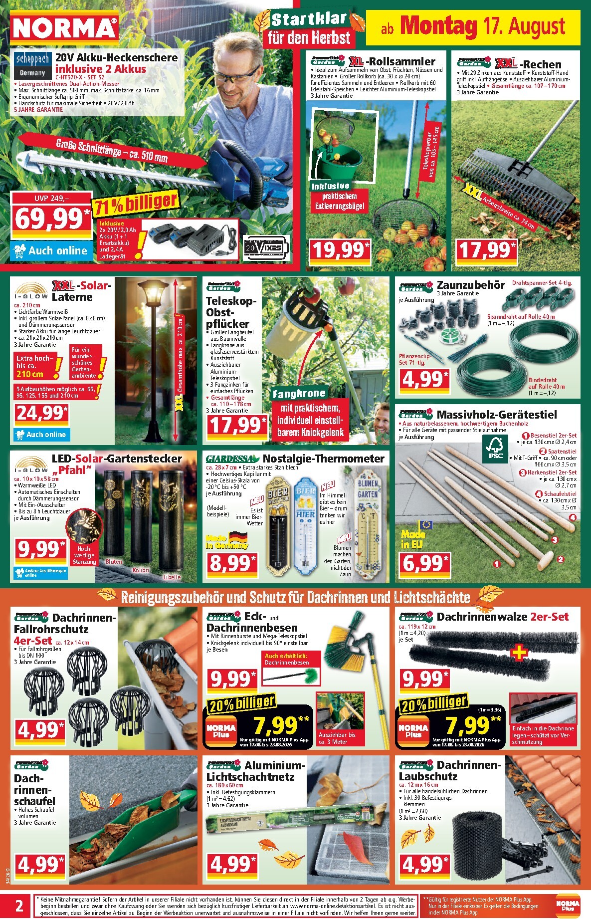 norma - Norma Prospekt nächste Woche – von Montag 17.08.2026 bis Samstag 22.08.2026 - page: 2