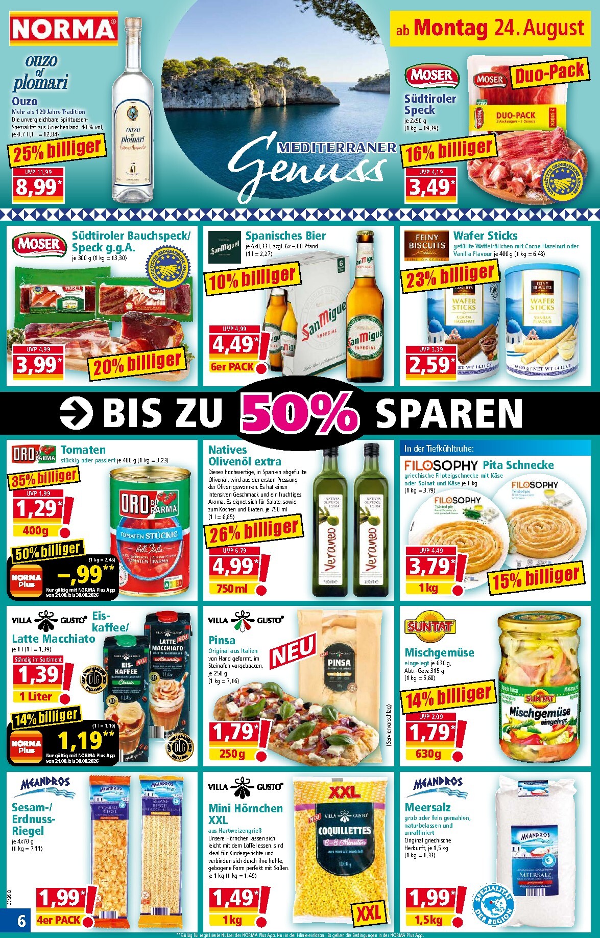 norma - Norma Prospekt nächste Woche – von Montag 24.08.2026 bis Samstag 29.08.2026 - page: 6