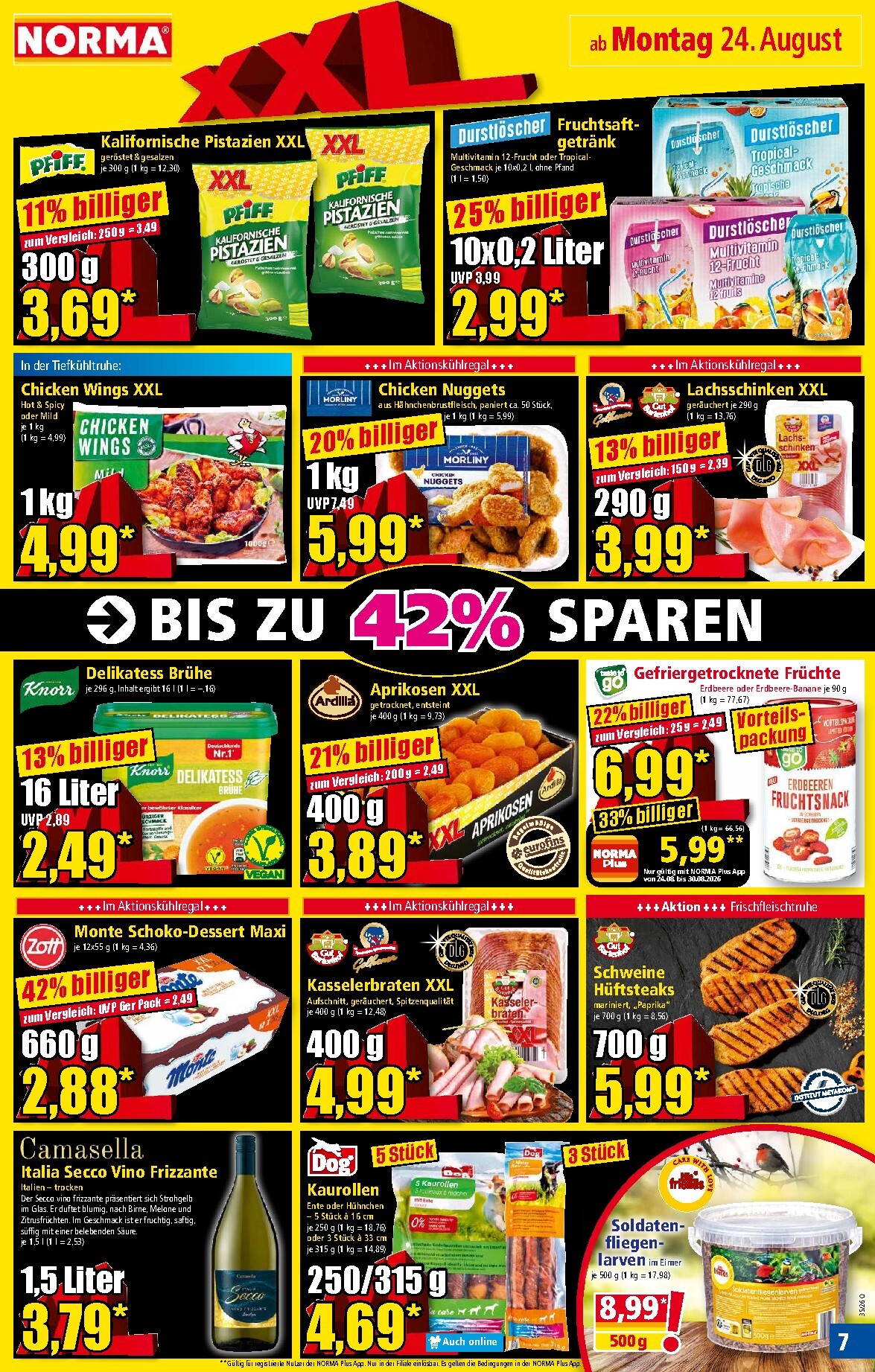 norma - Norma Prospekt nächste Woche – von Montag 24.08.2026 bis Samstag 29.08.2026 - page: 7