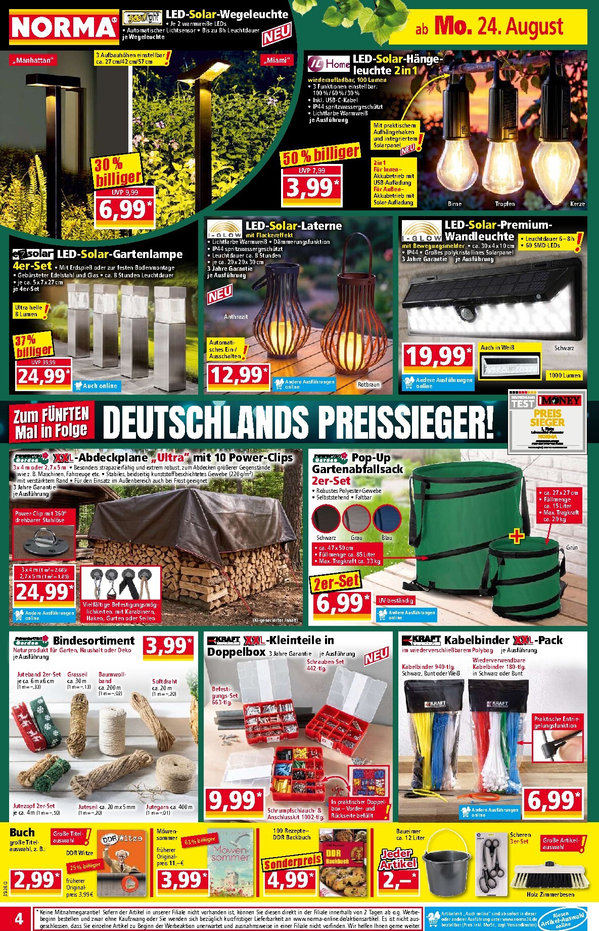 norma - Norma Prospekt nächste Woche – von Montag 24.08.2026 bis Samstag 29.08.2026 - page: 4