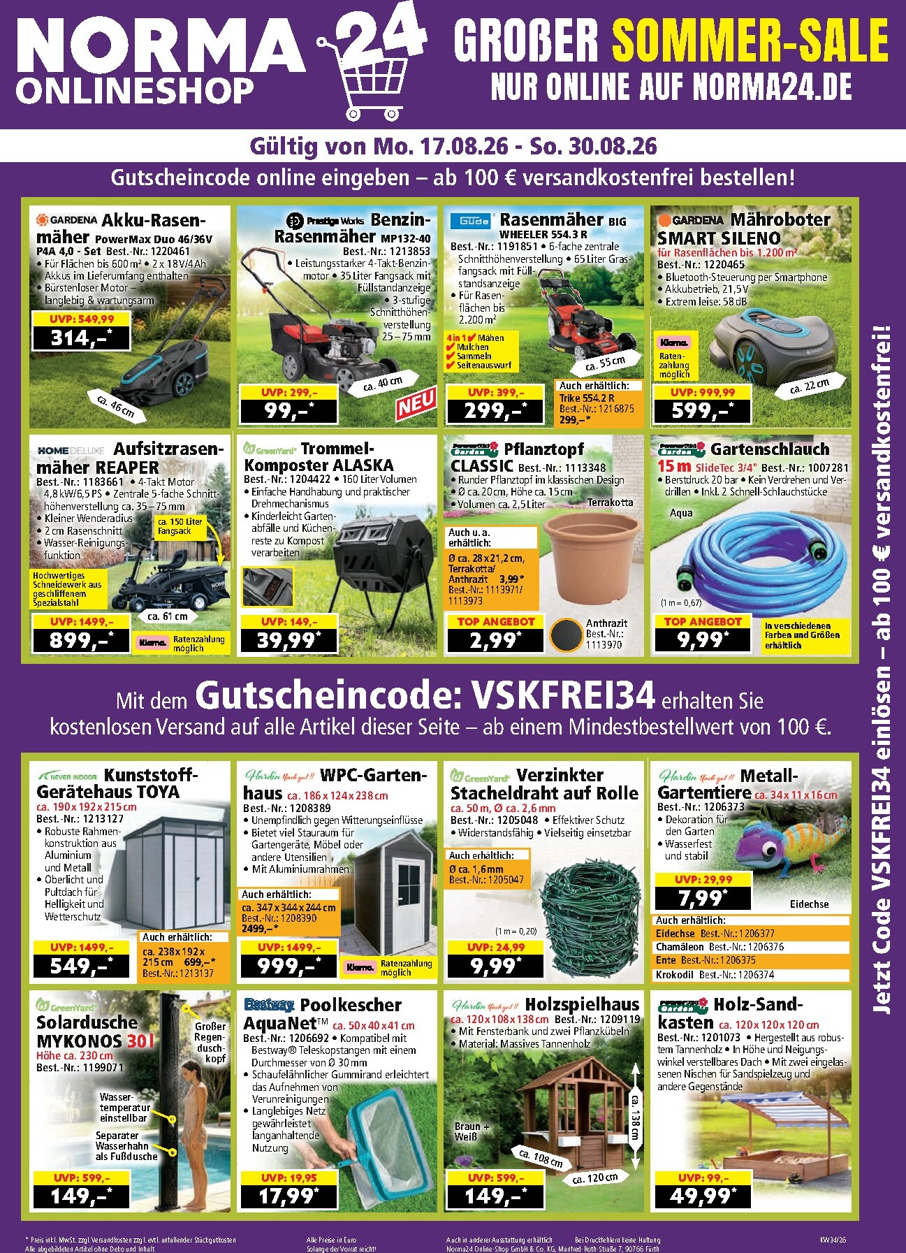 norma - Norma Prospekt nächste Woche – von Montag 31.08.2026 bis Samstag 05.09.2026 - page: 19