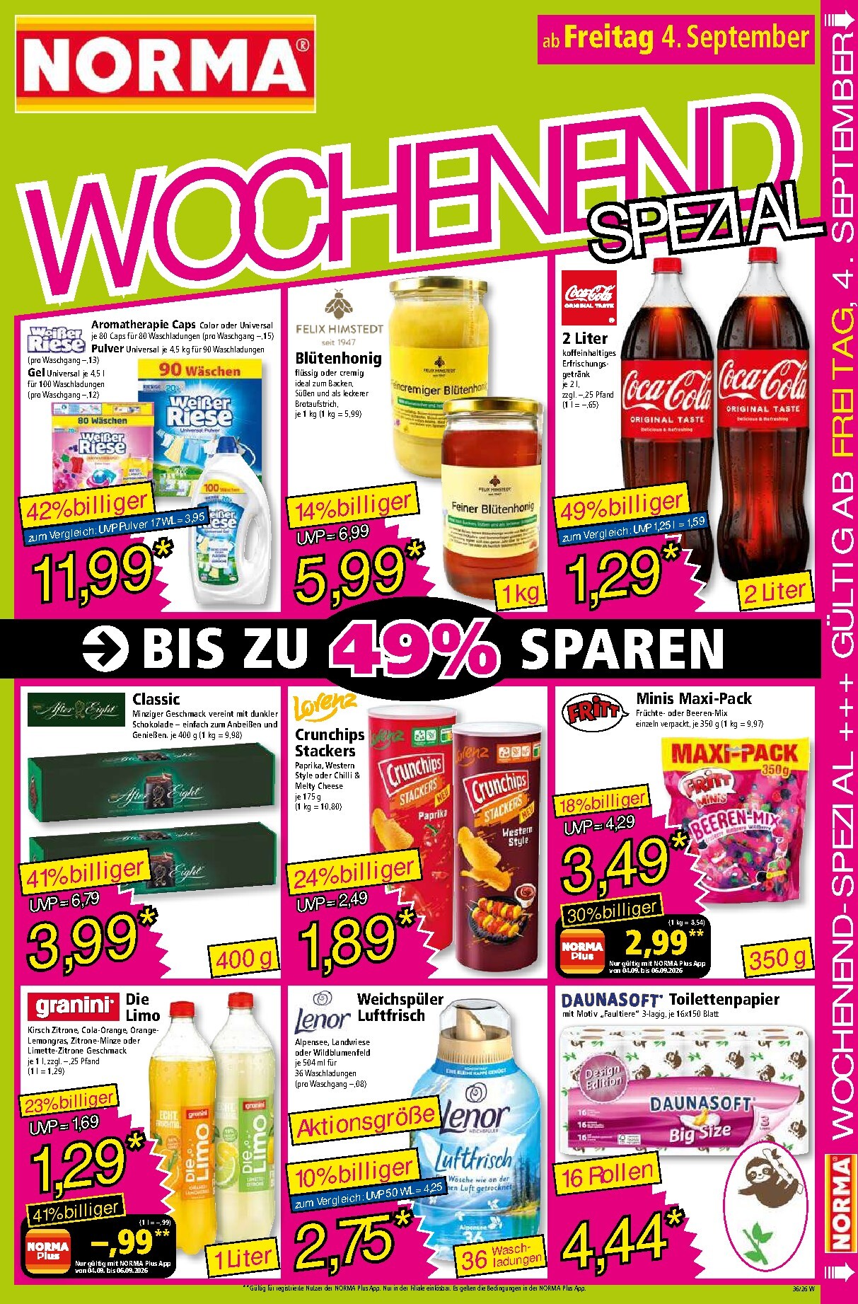 norma - Norma Prospekt nächste Woche – von Montag 31.08.2026 bis Samstag 05.09.2026 - page: 15