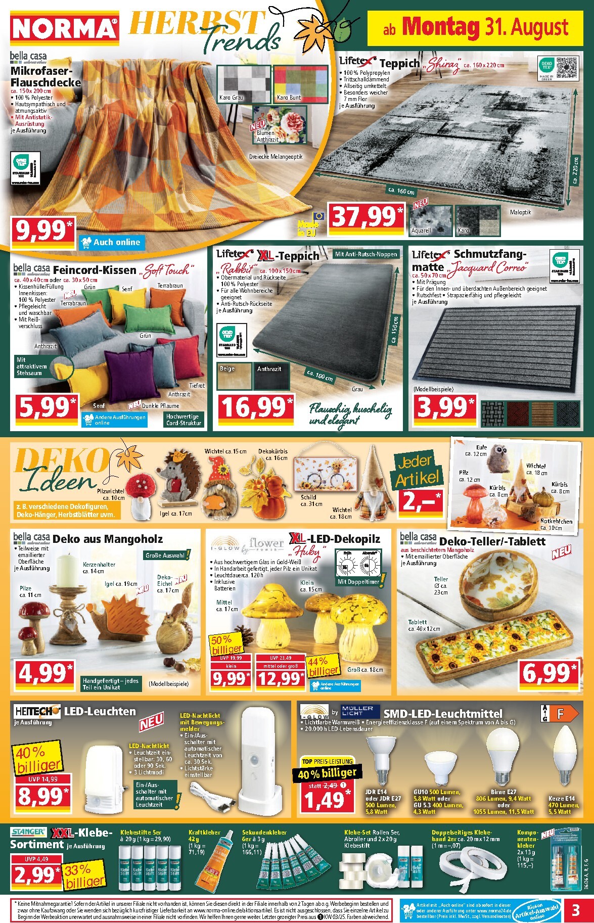 norma - Norma Prospekt nächste Woche – von Montag 31.08.2026 bis Samstag 05.09.2026 - page: 3