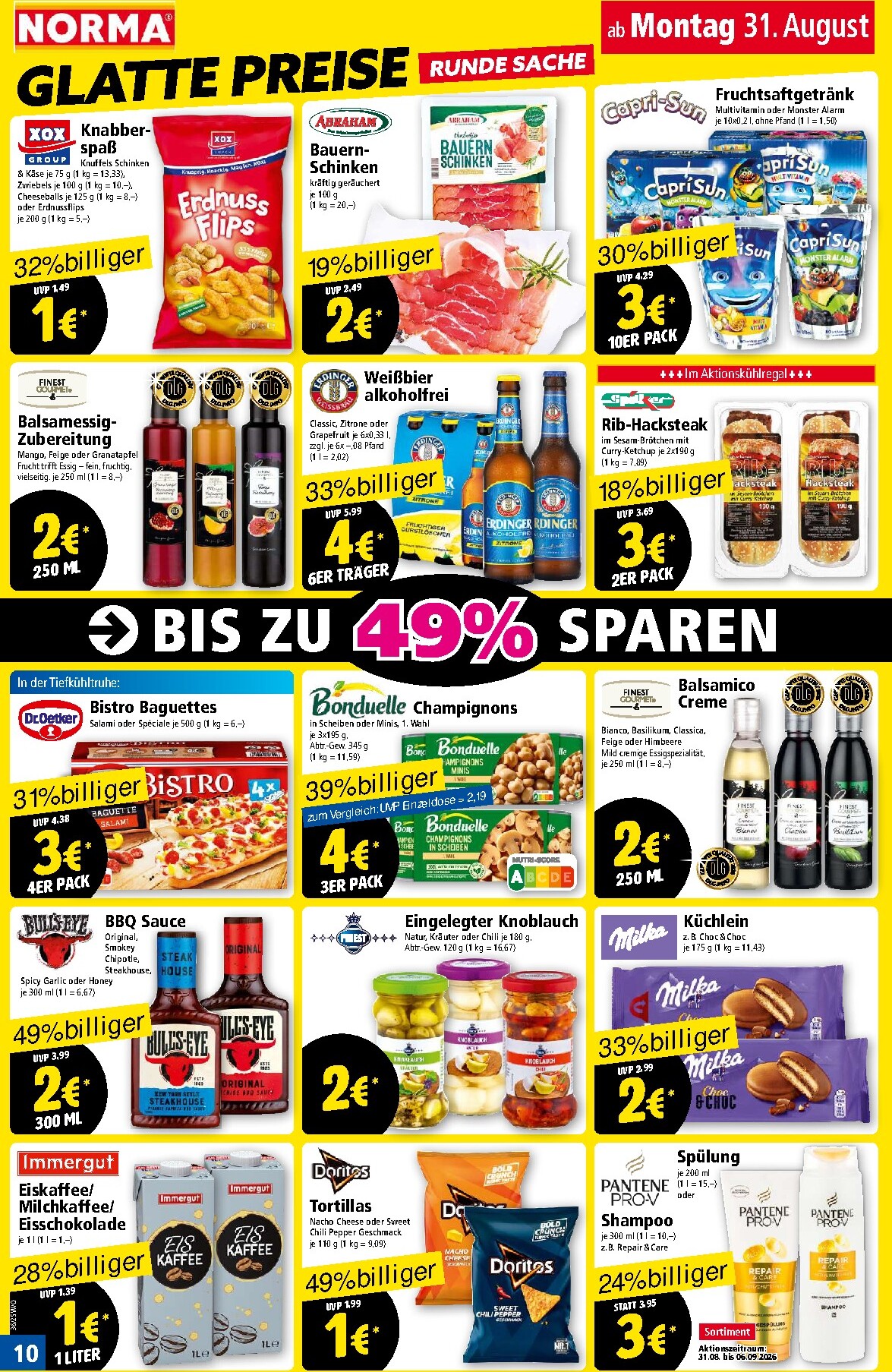 norma - Norma Prospekt nächste Woche – von Montag 31.08.2026 bis Samstag 05.09.2026 - page: 10