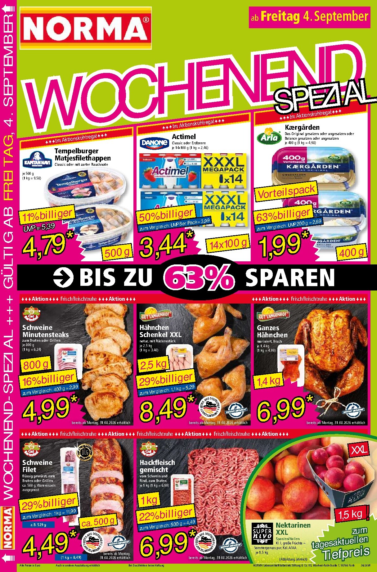 norma - Norma Prospekt nächste Woche – von Montag 31.08.2026 bis Samstag 05.09.2026 - page: 16