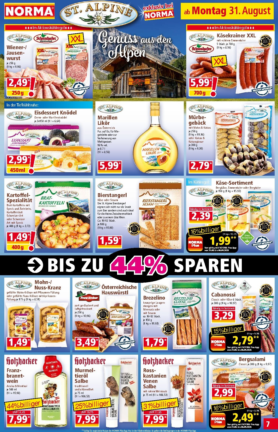 norma - Norma Prospekt nächste Woche – von Montag 31.08.2026 bis Samstag 05.09.2026 - page: 7