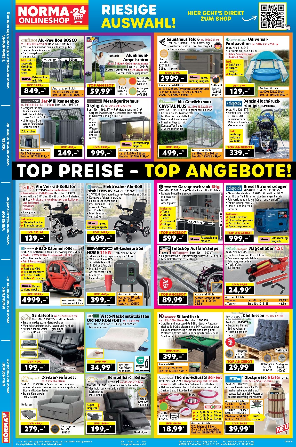 norma - Norma Prospekt nächste Woche – von Montag 31.08.2026 bis Samstag 05.09.2026 - page: 18