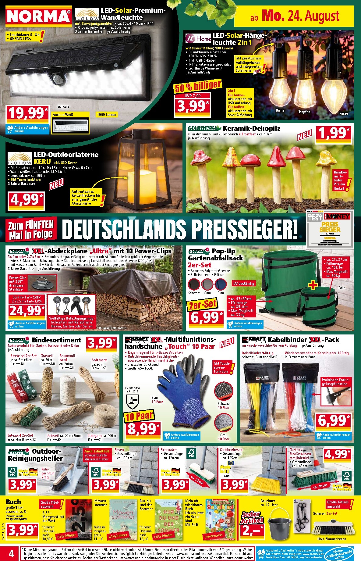 norma - Norma Prospekt – von Montag 24.08.2026 bis Samstag 29.08.2026 - page: 4