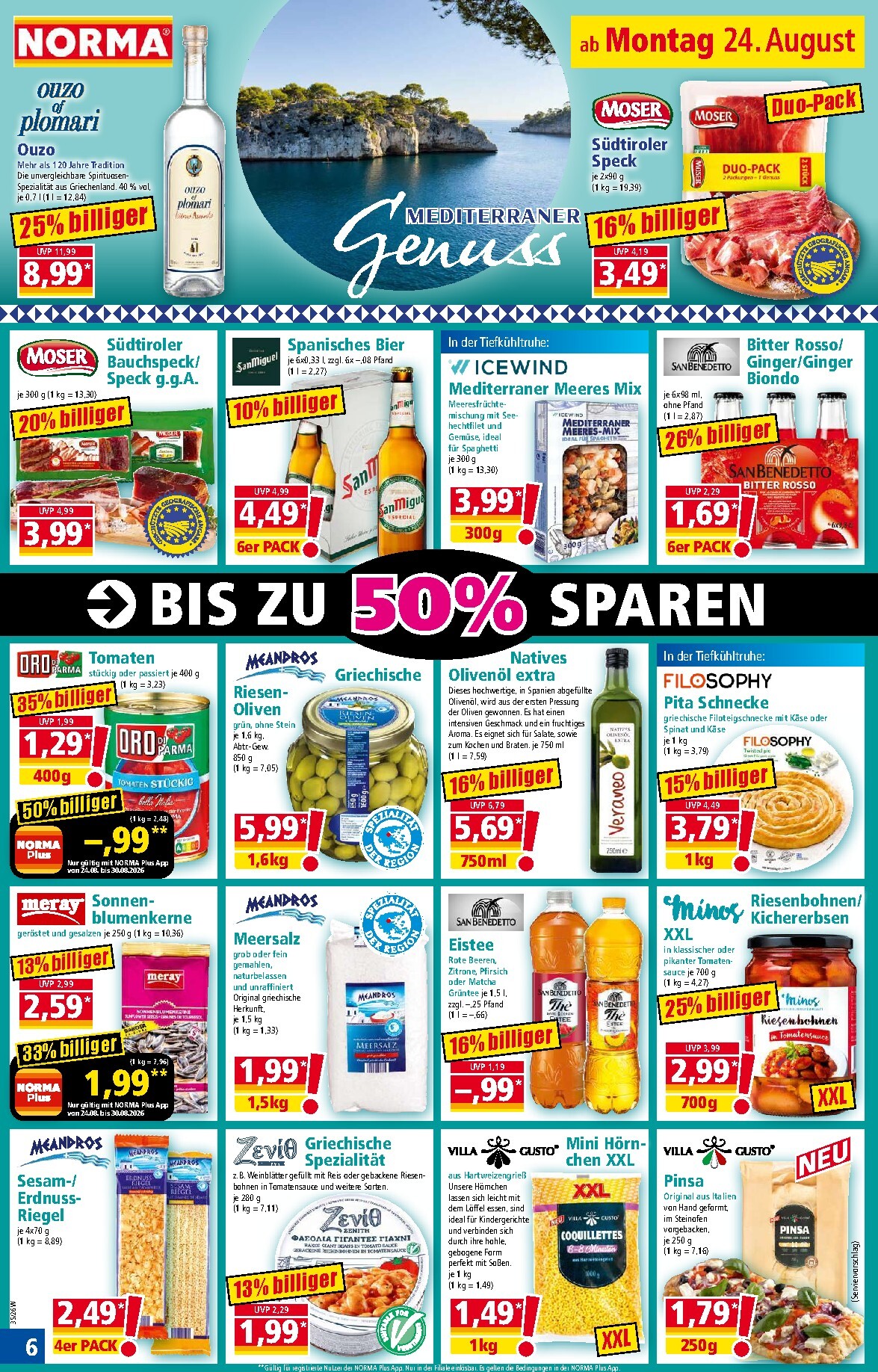 norma - Norma Prospekt – von Montag 24.08.2026 bis Samstag 29.08.2026 - page: 6