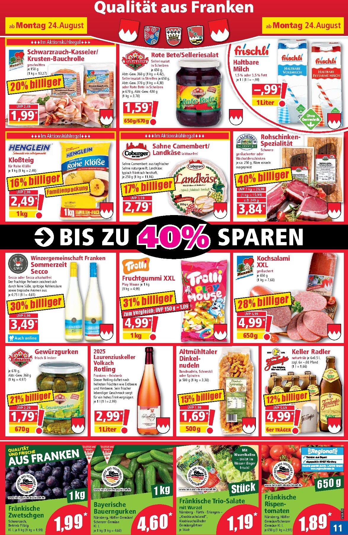 norma - Norma Prospekt – von Montag 24.08.2026 bis Samstag 29.08.2026 - page: 11
