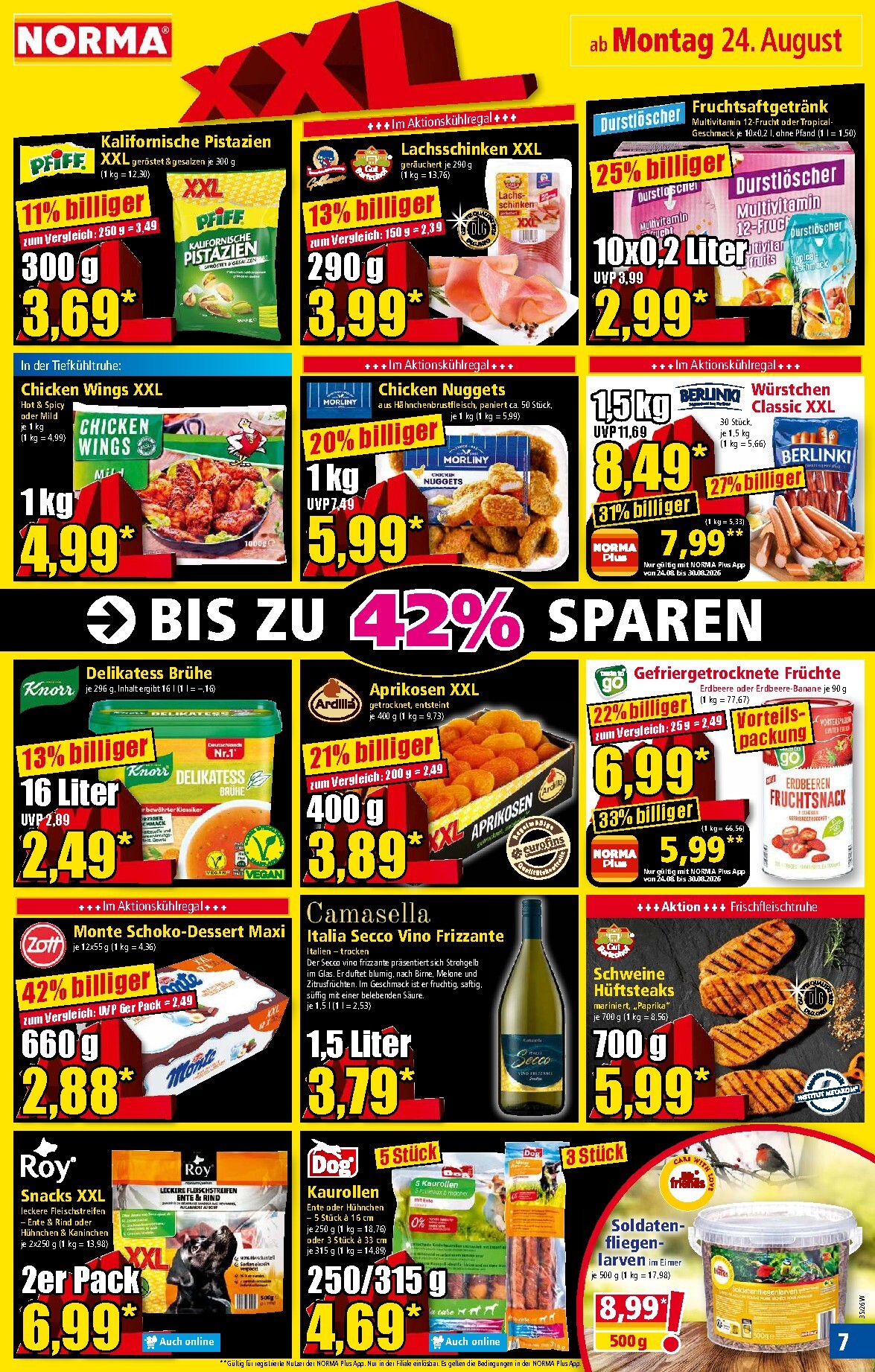 norma - Norma Prospekt – von Montag 24.08.2026 bis Samstag 29.08.2026 - page: 7