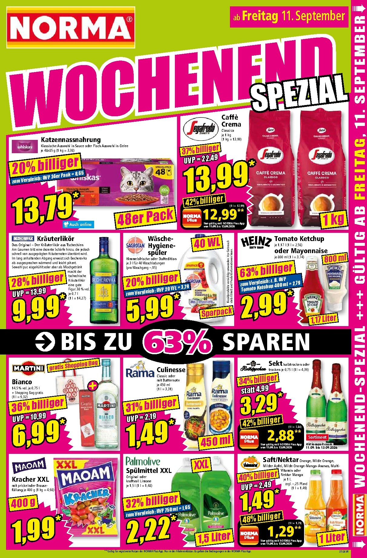 norma - Norma Prospekt nächste Woche – von Montag 07.09.2026 bis Samstag 12.09.2026 - page: 13