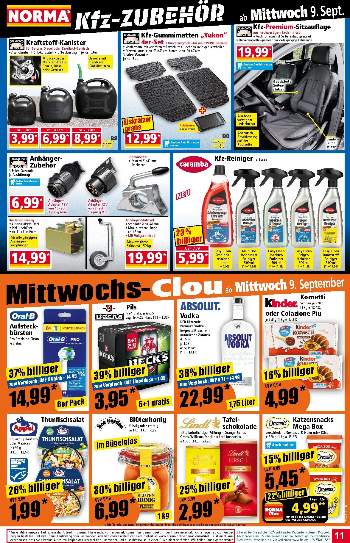 norma - Norma Prospekt nächste Woche – von Montag 07.09.2026 bis Samstag 12.09.2026 - page: 11