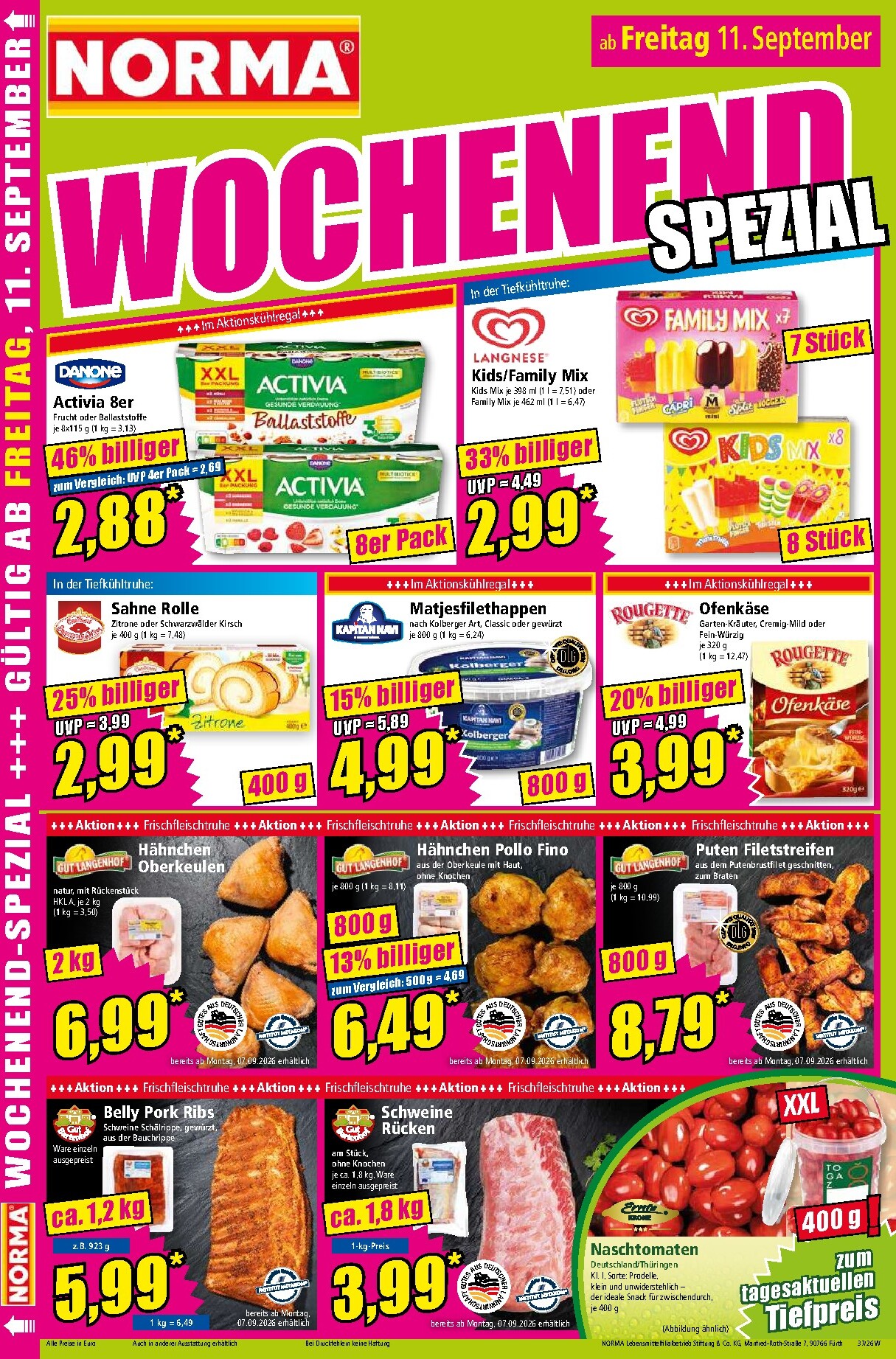 norma - Norma Prospekt nächste Woche – von Montag 07.09.2026 bis Samstag 12.09.2026 - page: 14