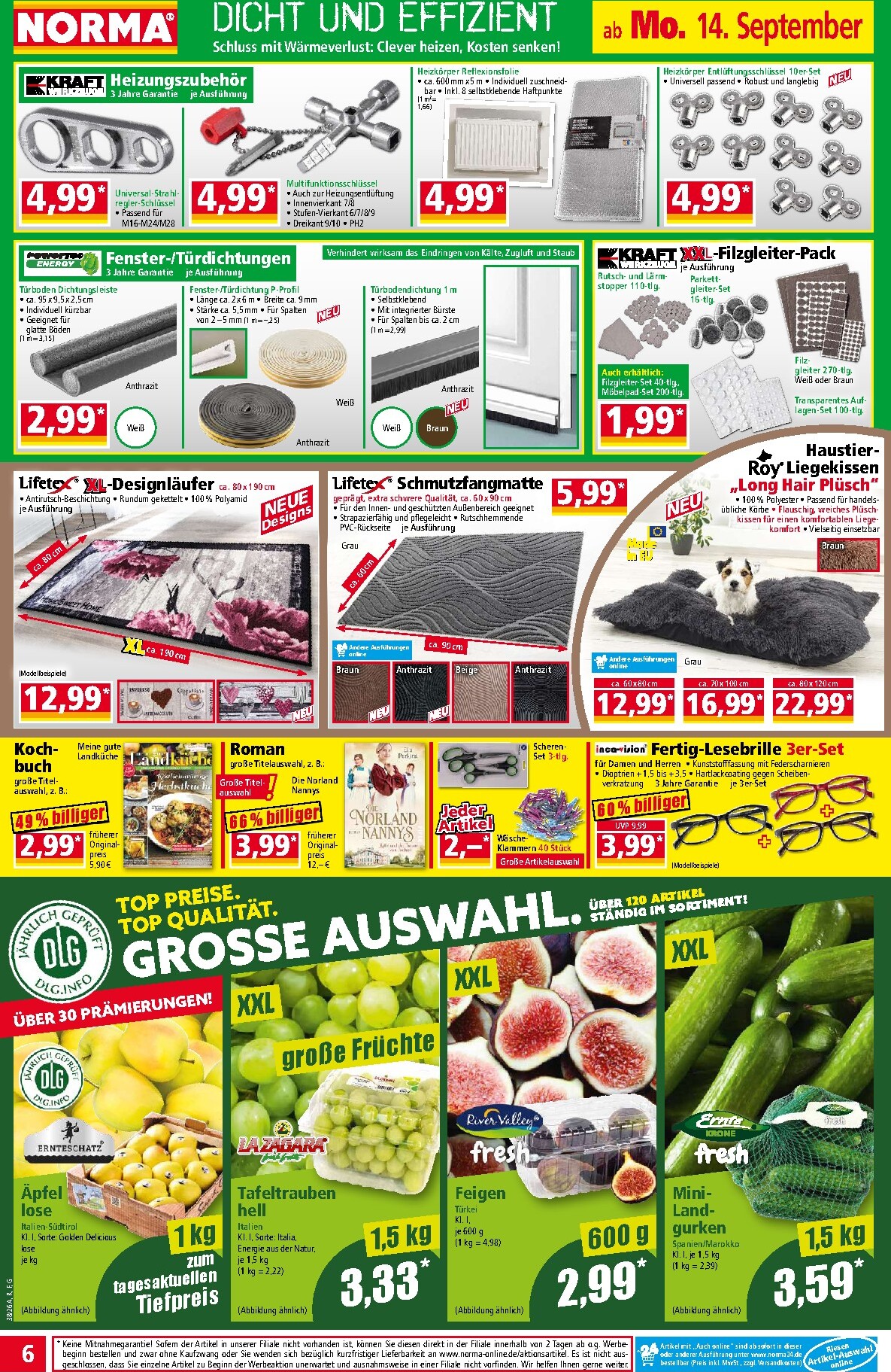 norma - Norma Prospekt nächste Woche – von Montag 14.09.2026 bis Samstag 19.09.2026 - page: 6