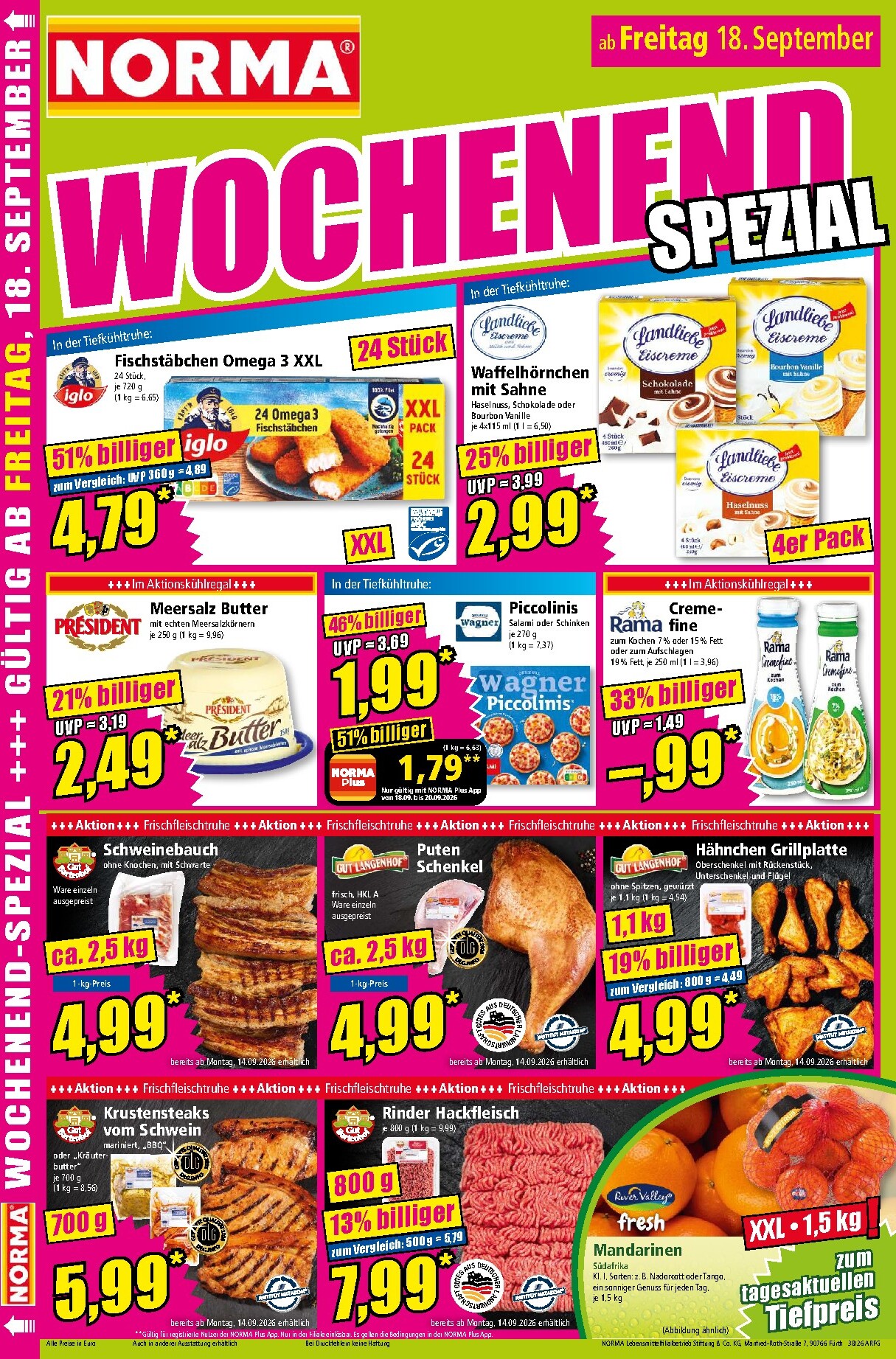 norma - Norma Prospekt nächste Woche – von Montag 14.09.2026 bis Samstag 19.09.2026 - page: 18