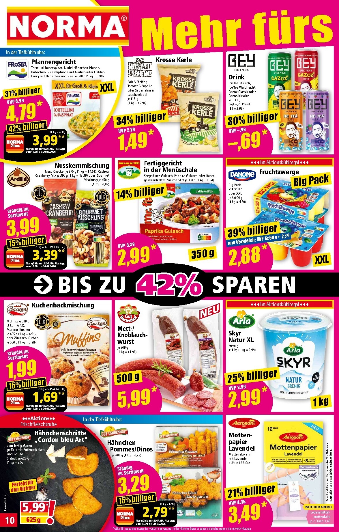 norma - Norma Prospekt nächste Woche – von Montag 14.09.2026 bis Samstag 19.09.2026 - page: 10