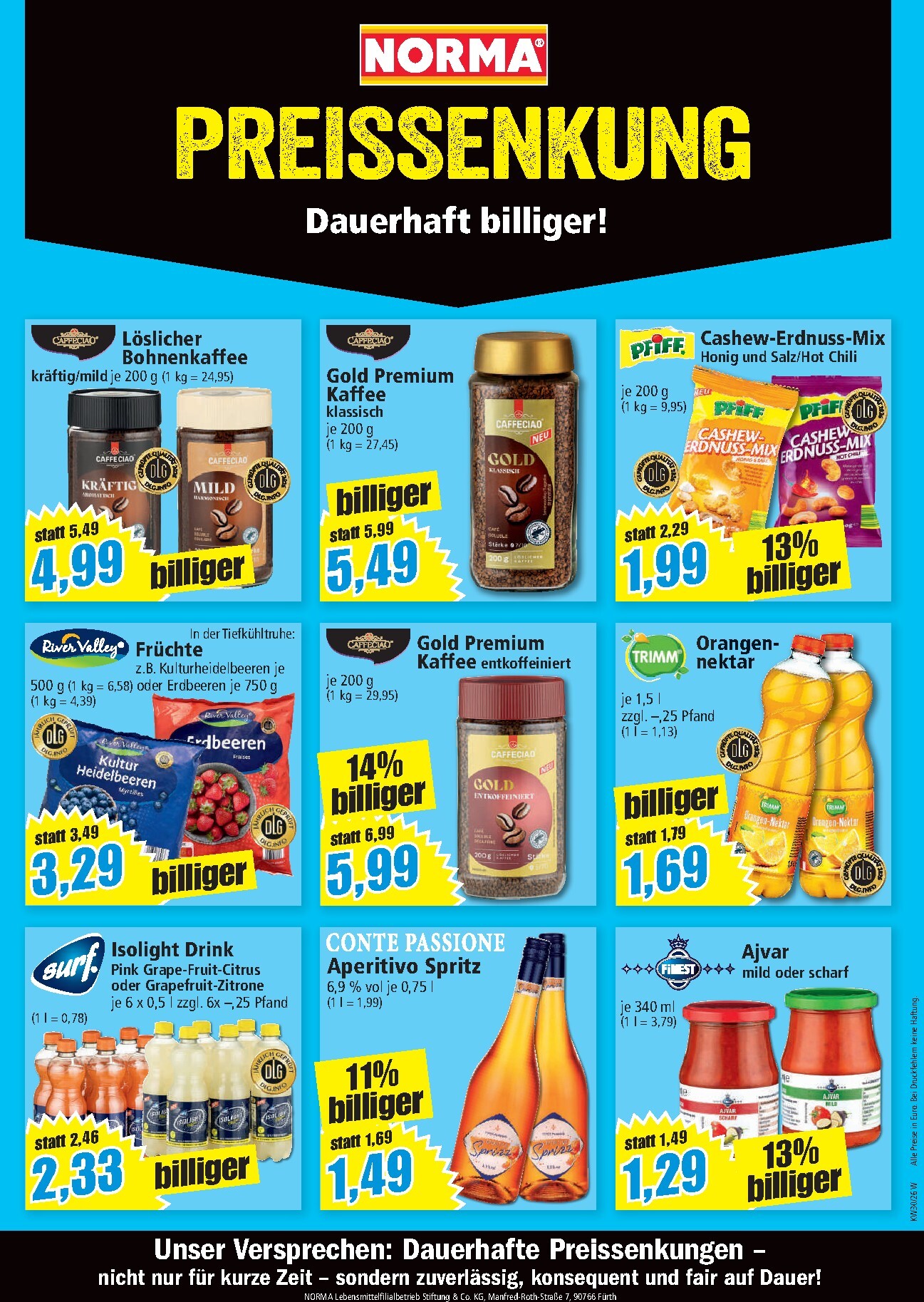 norma - Norma Prospekt nächste Woche – von Montag 14.09.2026 bis Samstag 19.09.2026 - page: 22
