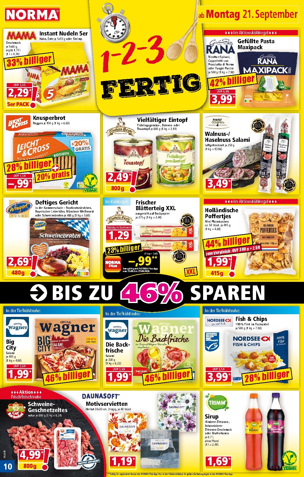 norma - Norma Prospekt nächste Woche – von Montag 21.09.2026 bis Samstag 26.09.2026 - page: 10