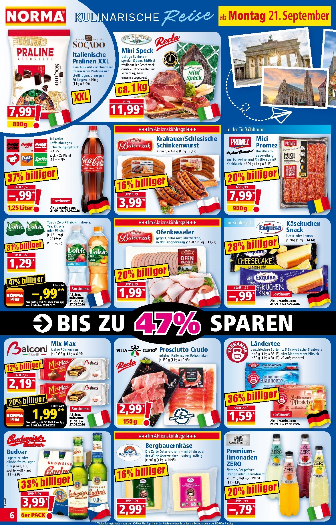 norma - Norma Prospekt nächste Woche – von Montag 21.09.2026 bis Samstag 26.09.2026 - page: 6