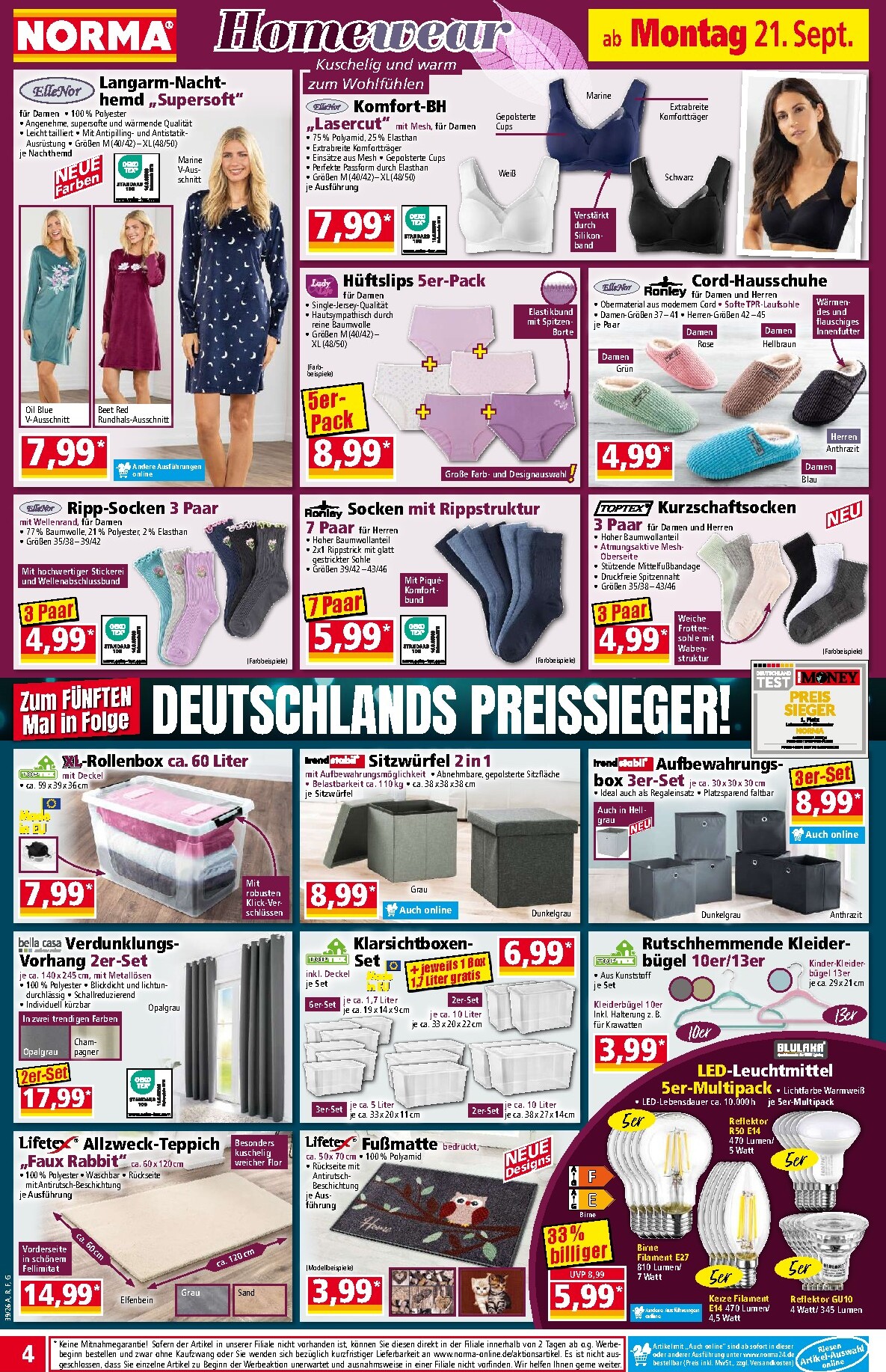 norma - Norma Prospekt nächste Woche – von Montag 21.09.2026 bis Samstag 26.09.2026 - page: 4