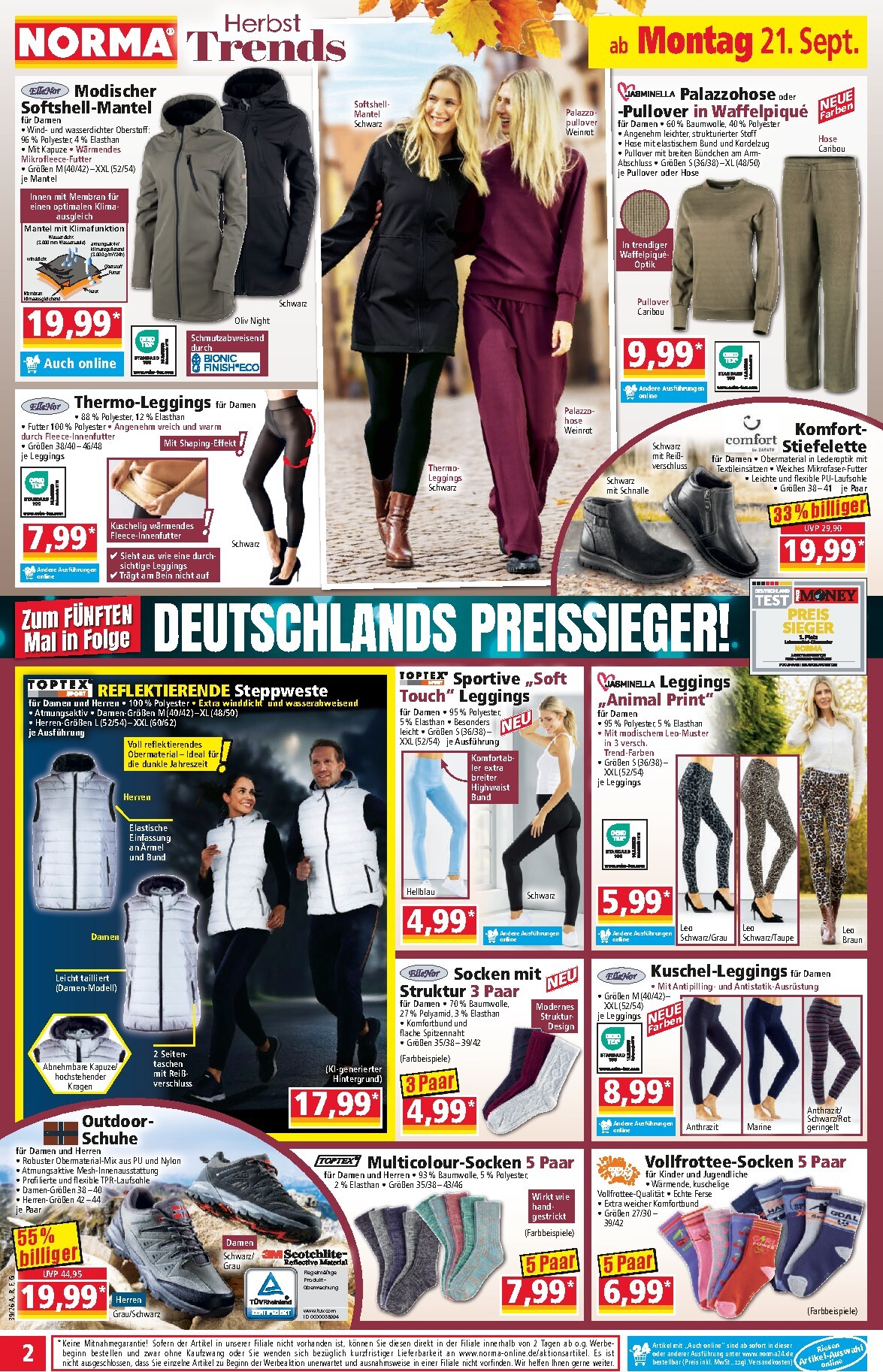 norma - Norma Prospekt nächste Woche – von Montag 21.09.2026 bis Samstag 26.09.2026 - page: 2
