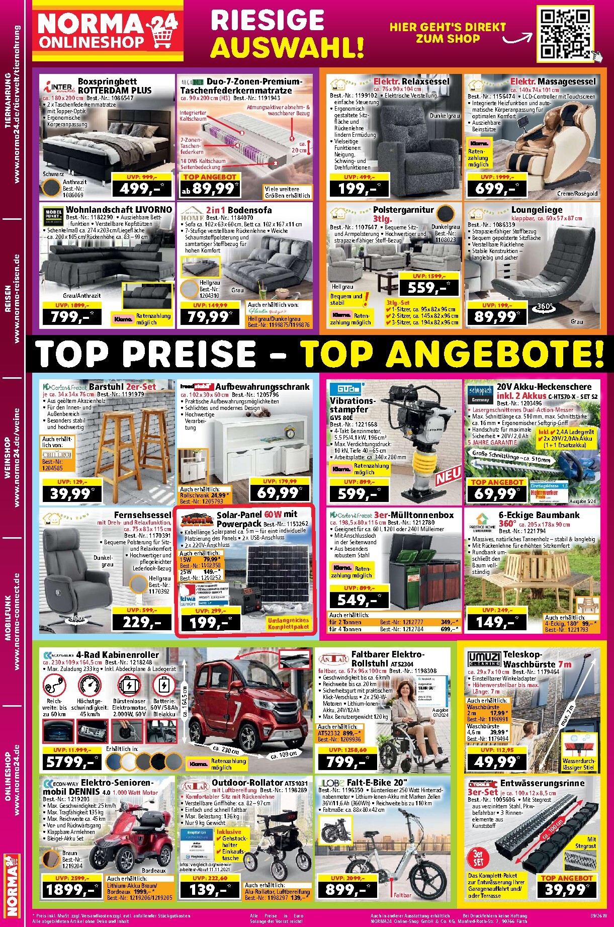norma - Norma Prospekt nächste Woche – von Montag 21.09.2026 bis Samstag 26.09.2026 - page: 18