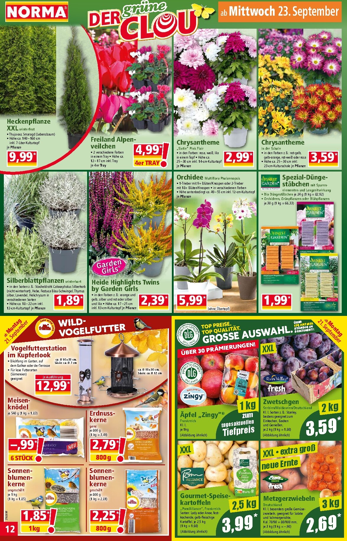 norma - Norma Prospekt nächste Woche – von Montag 21.09.2026 bis Samstag 26.09.2026 - page: 12