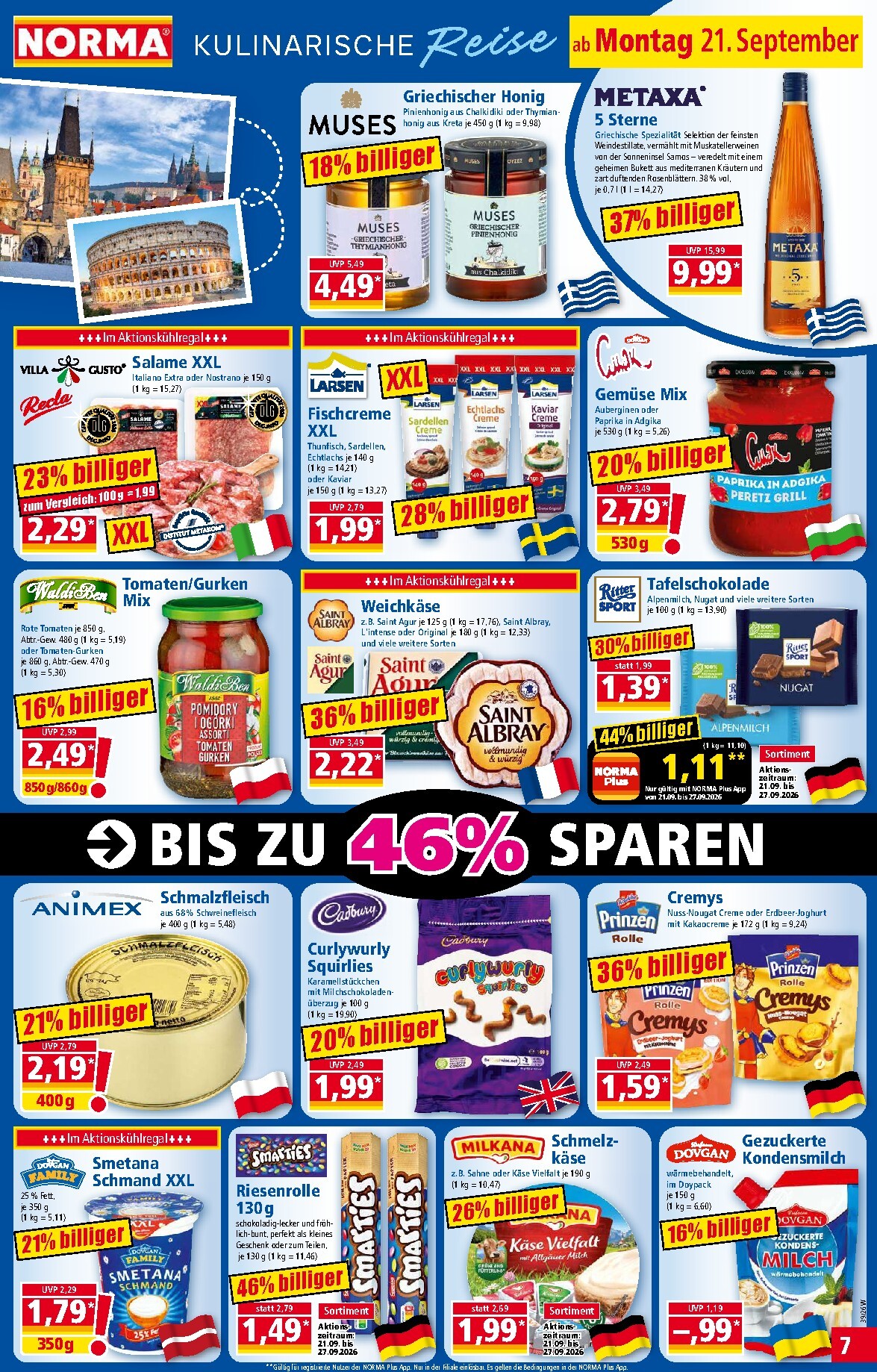 norma - Norma Prospekt nächste Woche – von Montag 21.09.2026 bis Samstag 26.09.2026 - page: 7