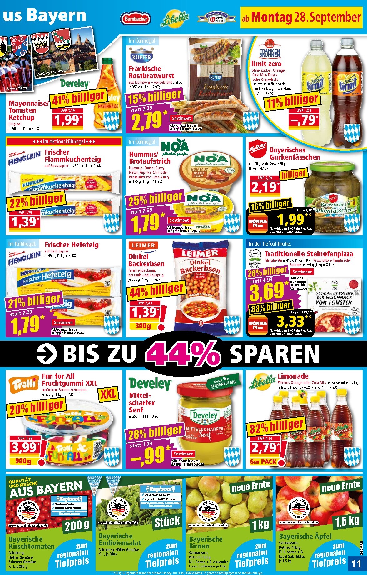 norma - Norma Prospekt nächste Woche – von Montag 28.09.2026 bis Freitag 02.10.2026 - page: 11