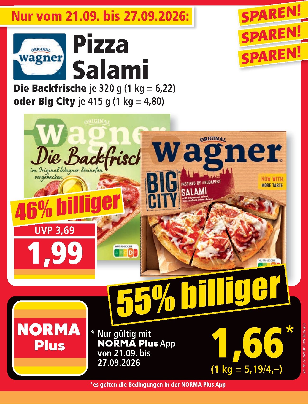 norma - Norma Prospekt – von Montag 21.09.2026 bis Samstag 26.09.2026 - page: 19