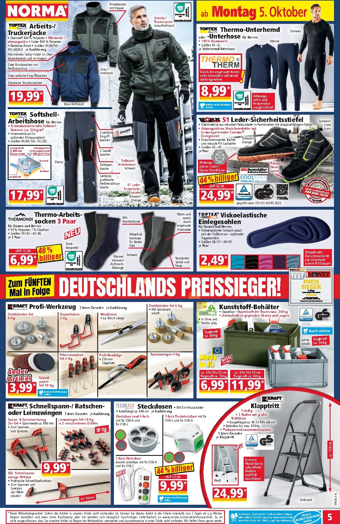 norma - Norma Prospekt nächste Woche – von Montag 05.10.2026 bis Samstag 10.10.2026 - page: 5