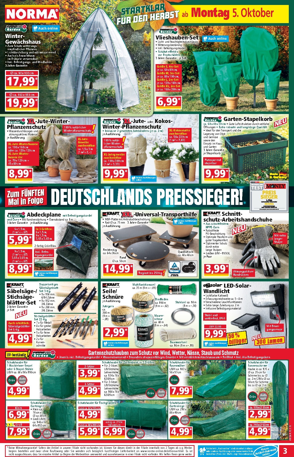 norma - Norma Prospekt nächste Woche – von Montag 05.10.2026 bis Samstag 10.10.2026 - page: 3