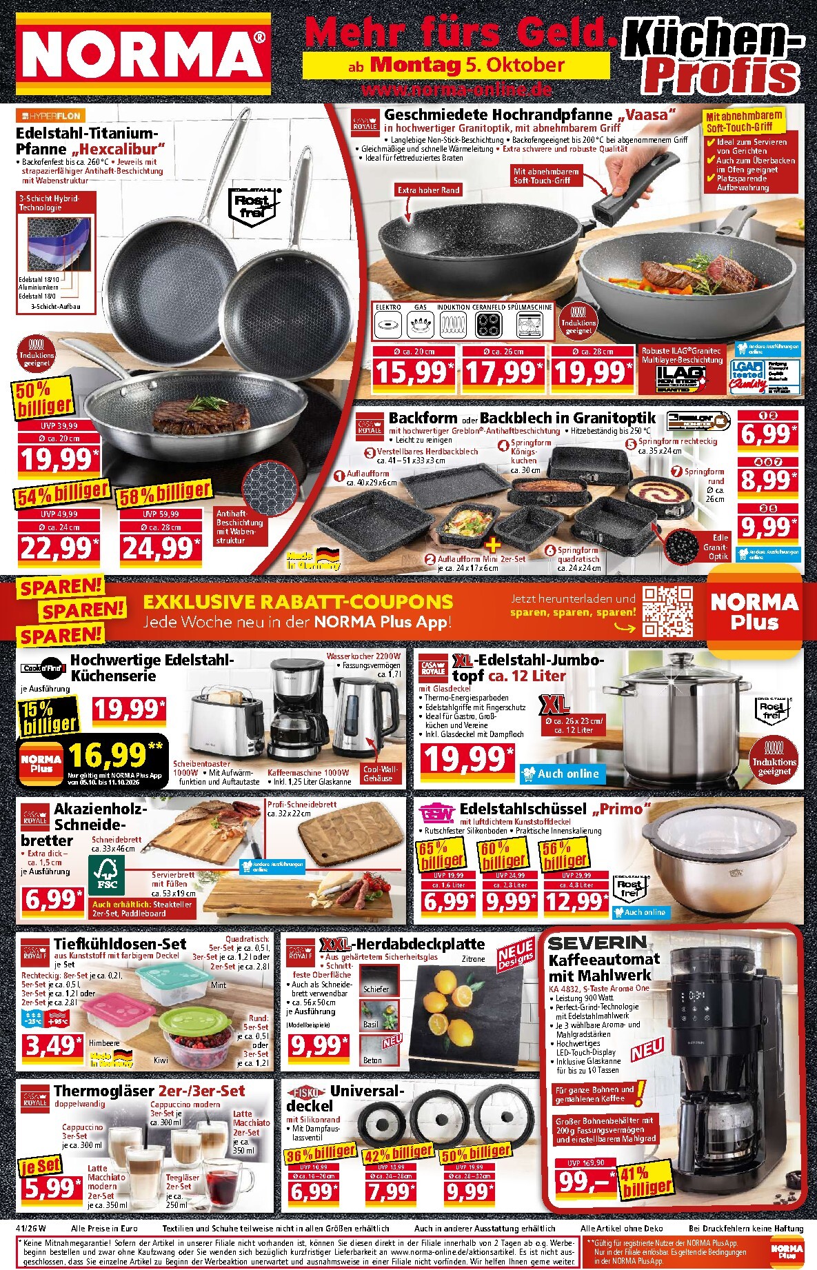 norma - Norma Prospekt nächste Woche – von Montag 05.10.2026 bis Samstag 10.10.2026