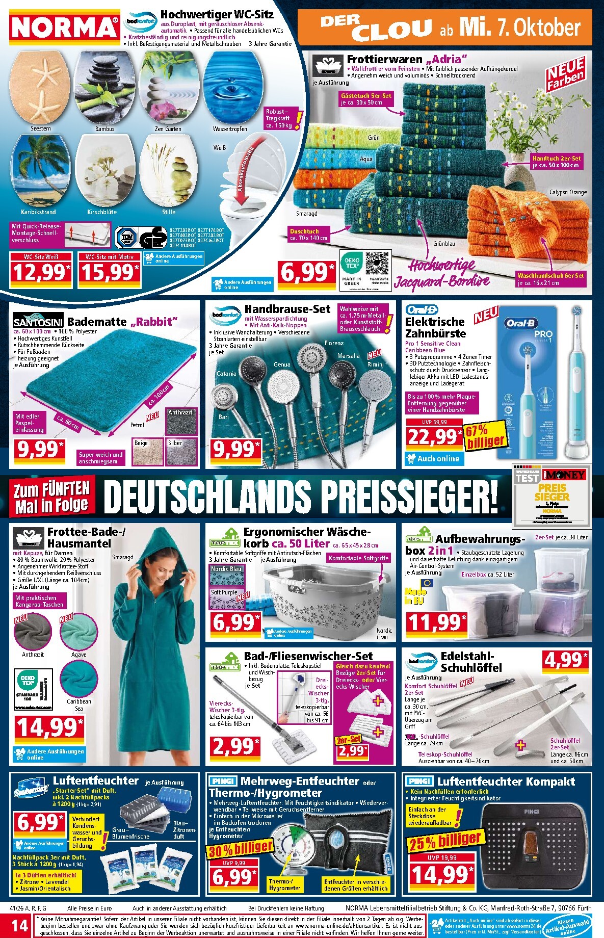 norma - Norma Prospekt nächste Woche – von Montag 05.10.2026 bis Samstag 10.10.2026 - page: 14
