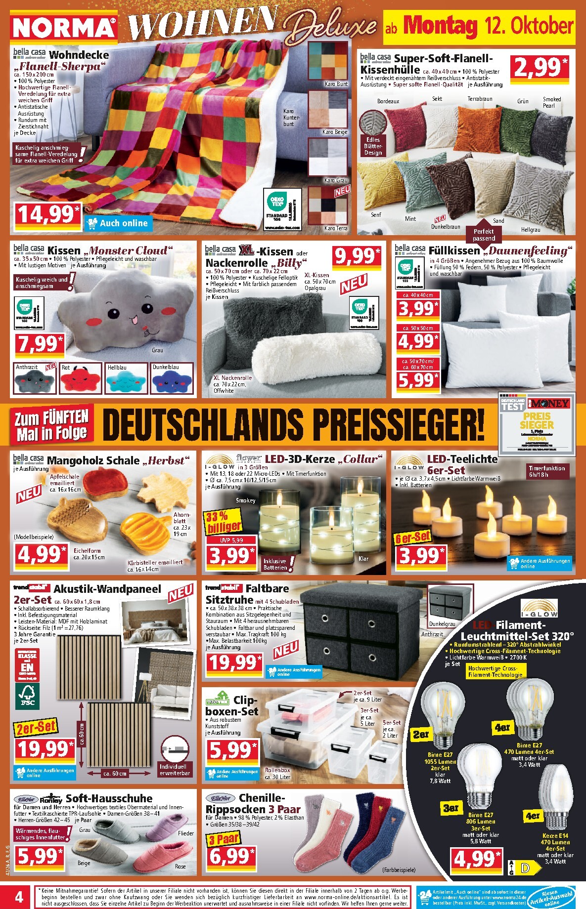 norma - Norma Prospekt nächste Woche – von Montag 12.10.2026 bis Samstag 17.10.2026 - page: 4