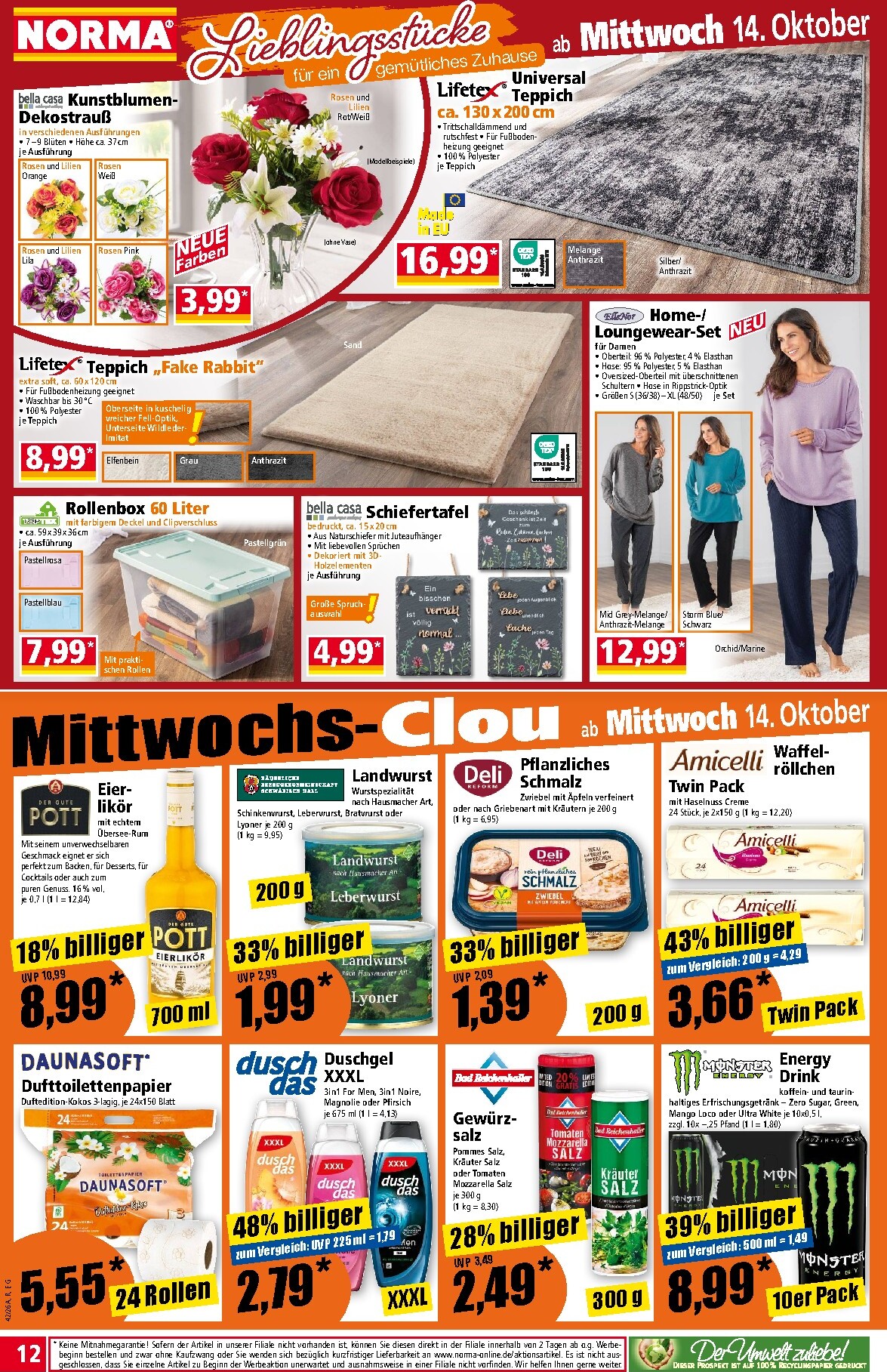 norma - Norma Prospekt nächste Woche – von Montag 12.10.2026 bis Samstag 17.10.2026 - page: 12