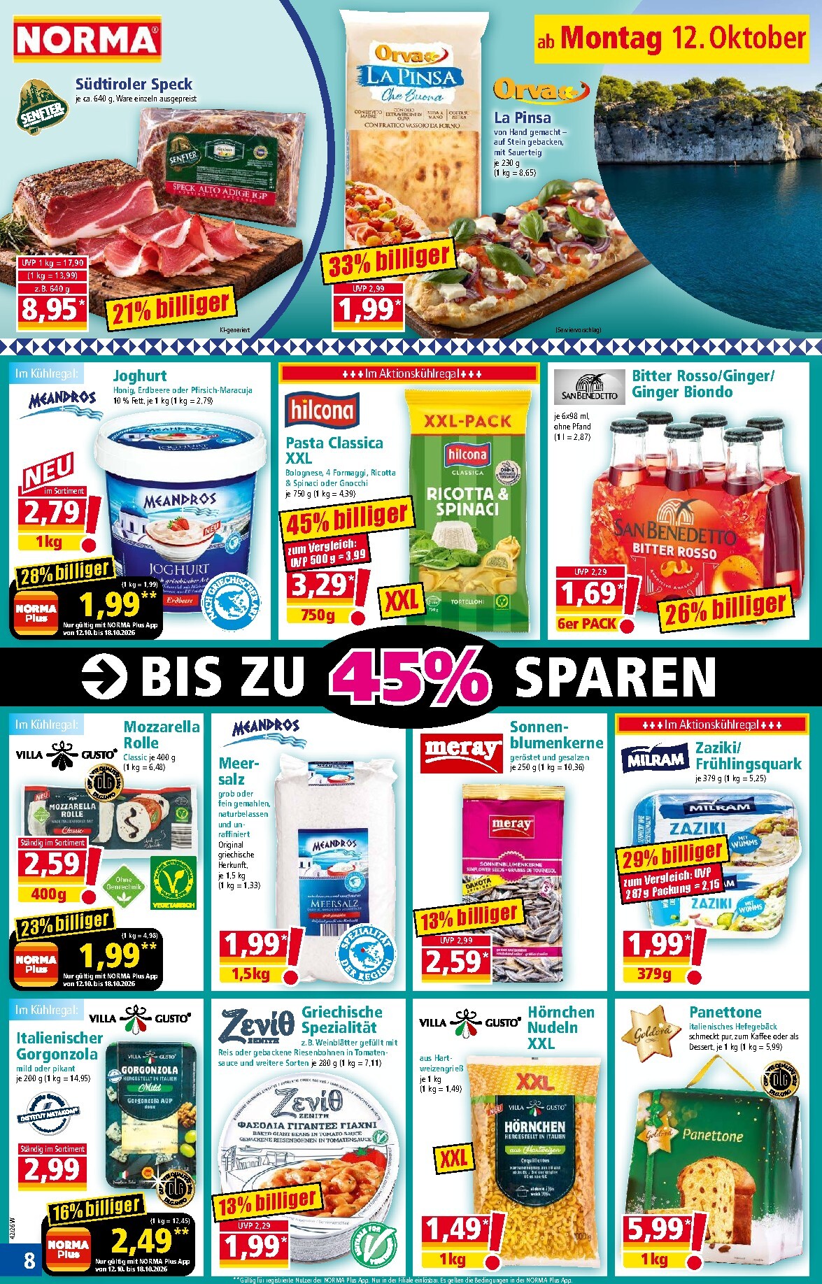 norma - Norma Prospekt nächste Woche – von Montag 12.10.2026 bis Samstag 17.10.2026 - page: 8