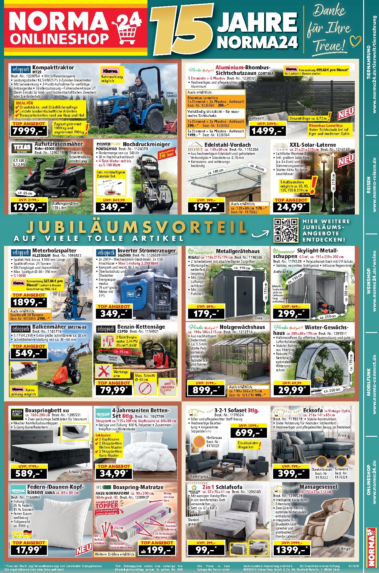 norma - Norma - Onlineshop Prospekt nächste Woche – von Montag 12.10.2026 bis Samstag 17.10.2026