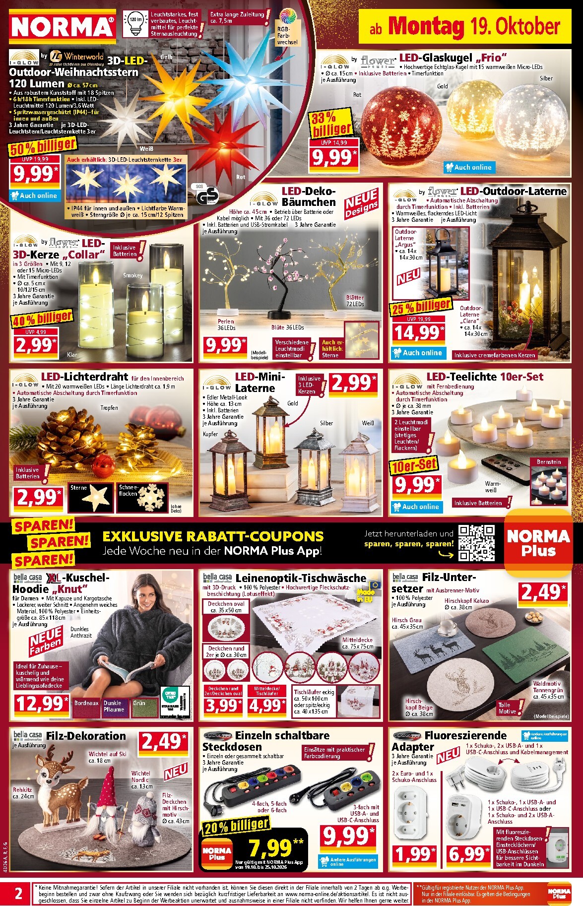 norma - Norma Prospekt nächste Woche – von Montag 19.10.2026 bis Samstag 24.10.2026 - page: 2