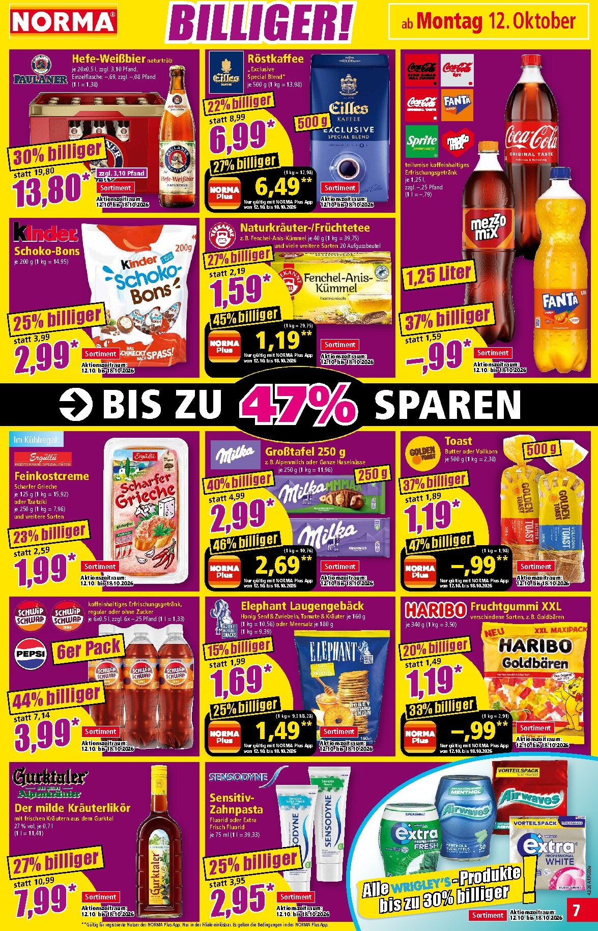 norma - Norma Prospekt – von Montag 12.10.2026 bis Samstag 17.10.2026 - page: 7