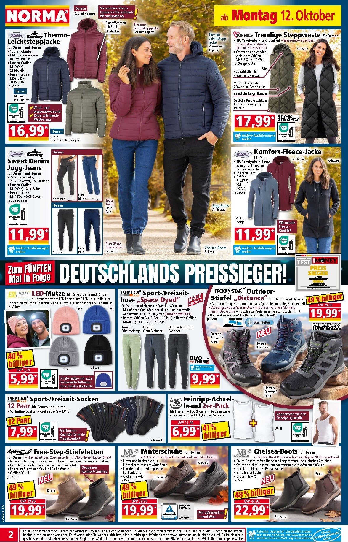 norma - Norma Prospekt – von Montag 12.10.2026 bis Samstag 17.10.2026 - page: 2
