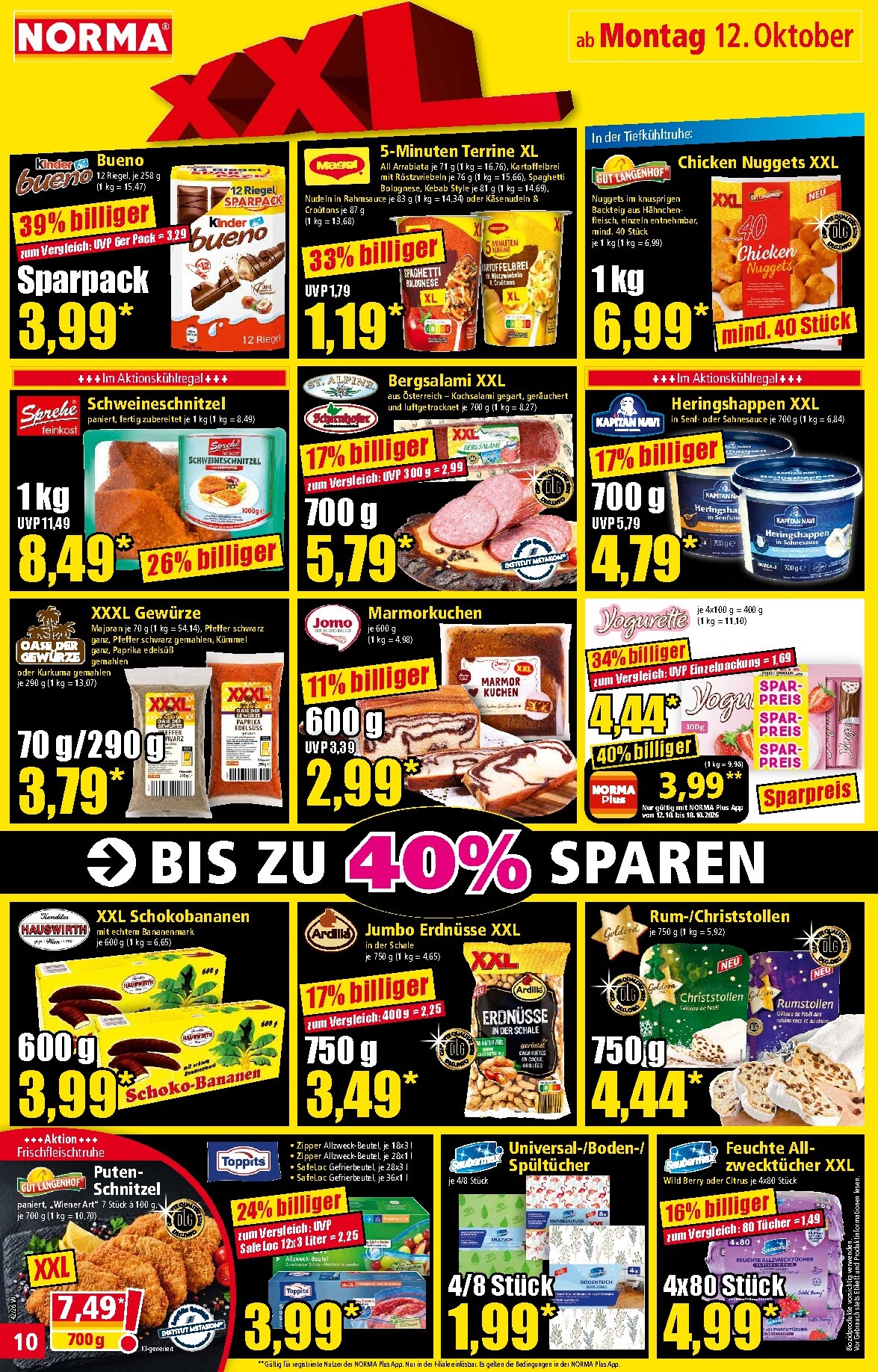norma - Norma Prospekt – von Montag 12.10.2026 bis Samstag 17.10.2026 - page: 10